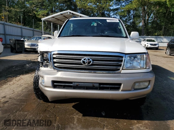 2004 Toyota Land Cruiser with VIN JTEHT05J542066724, listed as a Copart auction lot 74888234 with 244,845 mi miles and Salvage Title. Bid and sale history available at carsss.com. Image 5.