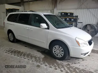 2014 Kia Sedona LX with VIN KNDMG4C73E6544770, listed as a Copart auction lot 51754985 with 183,781 mi miles and Clean Title. Bid and sale history available at carsss.com. Image 4.