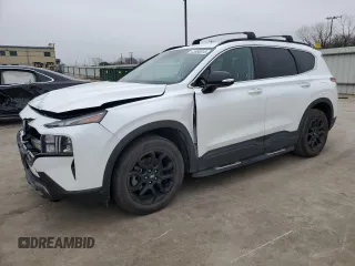 2022 Hyundai Santa Fe XRT with VIN 5NMS64AJ4NH410409, listed as a Copart auction lot 43988015 with 20,118 mi miles and Salvage Title. Bid and sale history available at carsss.com. Image 1.