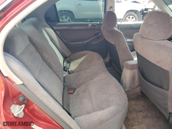 1997 Honda Civic LX "O" w/Air with VIN 1HGEJ6674VL030992, listed as a Copart auction lot 49231255 with 123,617 mi miles and Salvage Title. Bid and sale history available at carsss.com. Image 10.