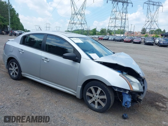 2012 Nissan Sentra 2.0 with VIN 3N1AB6AP5CL779533, listed as a IAAI auction lot 42603958 with 91,419 mi miles and . Bid and sale history available at DreamBid. Image 1.