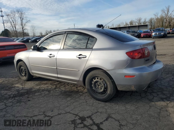 2005 Mazda 3 i with VIN JM1BK12F751242280, listed as a Copart auction lot 84316214 with 222,131 mi miles and Salvage Title. Bid and sale history available at DreamBid. Image 2.