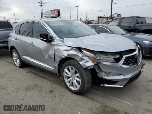 2021 Acura RDX with VIN 5J8TC2H34ML047472, listed as a Copart auction lot 63434425 with 27,939 mi miles and Salvage title. Bid and sale history available at DreamBid. Image 4.
