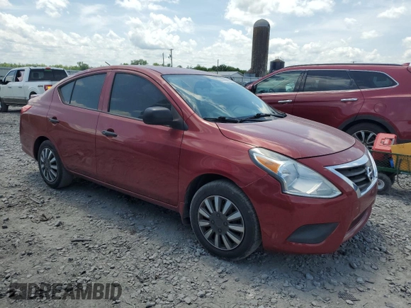 2015 Nissan Versa SV with VIN 3N1CN7AP6FL912598, listed as a Copart auction lot 55066495 with 185,937 mi miles and Clean Title. Bid and sale history available at carsss.com. Image 4.