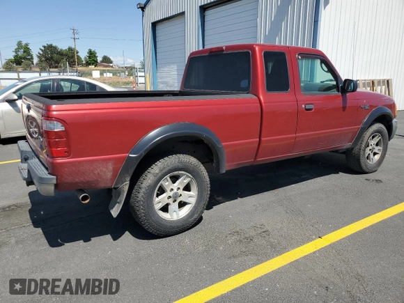 2004 Ford Ranger XL Fleet with VIN 1FTYR15E44PB53741, listed as a Copart auction lot 61020395 with 120,646 mi miles and Salvage title. Bid and sale history available at DreamBid. Image 3.
