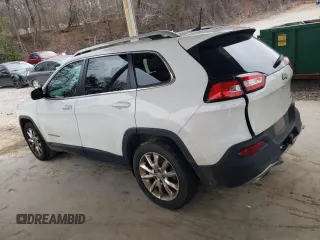 2016 Jeep Cherokee Limited with VIN 1C4PJLDS3GW126482, listed as a Copart auction lot 89387995 with 191,794 mi miles and Salvage Title. Bid and sale history available at carsss.com. Image 2.