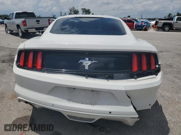 2015 Ford Mustang V6 with VIN 1FA6P8AM0F5350767, listed as a Copart auction lot 59239465 with 109,097 mi miles and Salvage title. Bid and sale history available at DreamBid. Image 6.