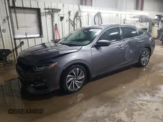 2021 Honda Insight Touring with VIN 19XZE4F93ME006183, listed as a Copart auction lot 87004254 with 64,200 mi miles and Salvage Title. Bid and sale history available at carsss.com. Image 1.