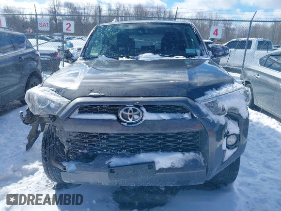 2018 Toyota 4Runner SR5 with VIN JTEBU5JR6J5536801, listed as a IAAI auction lot 41674894 with 136,859 mi miles and . Bid and sale history available at DreamBid. Image 13.