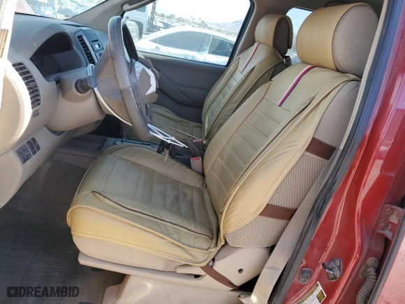 2009 Nissan Frontier SE with VIN 1N6AD07U29C424080, listed as a Copart auction lot 80589814 with 164,011 mi miles and Salvage Title. Bid and sale history available at carsss.com. Image 7.