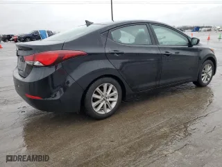 2015 Hyundai Elantra SE with VIN 5NPDH4AE0FH603361, listed as a Copart auction lot 45281865 with 106,762 mi miles and Salvage Title. Bid and sale history available at carsss.com. Image 3.