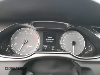 2014 Audi S4 Premium Plus with VIN WAUBGAFL4EA080431, listed as a Copart auction lot 65033654 with 48,430 mi miles and Salvage Title. Bid and sale history available at carsss.com. Image 9.
