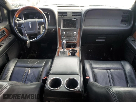 2015 Lincoln Navigator with VIN 5LMJJ2HT5FEJ04502, listed as a Copart auction lot 65600565 with 121,383 mi miles and Clean title. Bid and sale history available at DreamBid. Image 8.