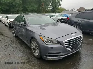 2015 Hyundai Genesis 3.8L with VIN KMHGN4JE8FU017367, listed as a Copart auction lot 72905964 with 107,057 mi miles and Salvage Title. Bid and sale history available at carsss.com. Image 11.