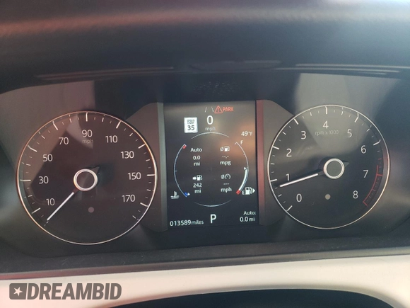 2020 Land Rover Range Rover Velar R-Dynamic S с VIN SALYK2FV6LA253780, выставлен на аукционе Copart как лот 87450894 с пробегом 13 589 миль миль и Списание • Salvage title. История ставок и продаж доступна на DreamBid. Изображение 9.