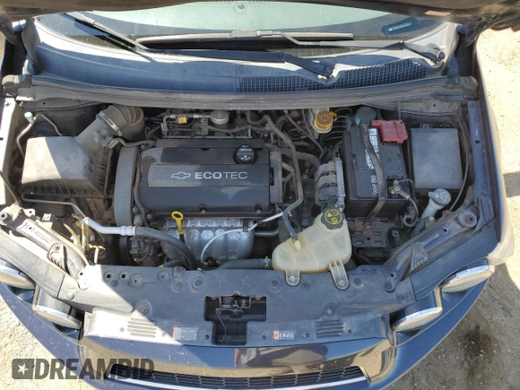 2015 Chevrolet Sonic LT with VIN 1G1JC5SH7F4134235, listed as a Copart auction lot 56666275 with 78,155 mi miles and Salvage title. Bid and sale history available at DreamBid. Image 11.
