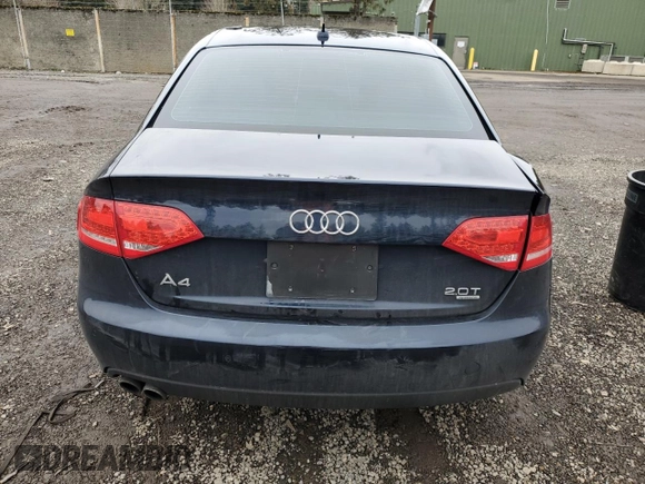 2011 Audi A4 2.0T Premium Plus with VIN WAUHFAFL2BN043105, listed as a Copart auction lot 45954665 with 71,200 mi miles and Salvage Title. Bid and sale history available at carsss.com. Image 6.