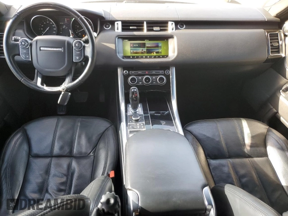 2017 Land Rover Range Rover Sport HSE with VIN SALWR2FV6HA160512, listed as a Copart auction lot 51168075 with 78,175 mi miles and Salvage Title. Bid and sale history available at carsss.com. Image 8.