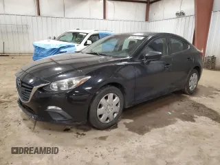 2015 Mazda 3 i SV with VIN JM1BM1T74F1241557, listed as a Copart auction lot 85691754 with 135,040 mi miles and Clean Title. Bid and sale history available at carsss.com. Image 1.