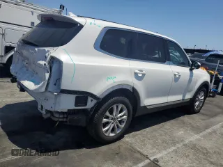 2021 Kia Telluride LX with VIN 5XYP24HC6MG131061, listed as a Copart auction lot 61263645 with 96,963 mi miles and Salvage title. Bid and sale history available at DreamBid. Image 3.