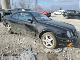 2002 Mercedes-Benz CLK 320/430 with VIN WDBLJ70G22F196277, listed as a Copart auction lot 50500145 with Not Provided miles and Clean Title. Bid and sale history available at DreamBid. Image 4.