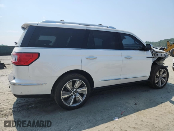 2018 Lincoln Navigator Black Label with VIN 5LMJJ2TT0JEL09709, listed as a Copart auction lot 64280215 with 62,475 mi miles and Salvage title. Bid and sale history available at DreamBid. Image 3.