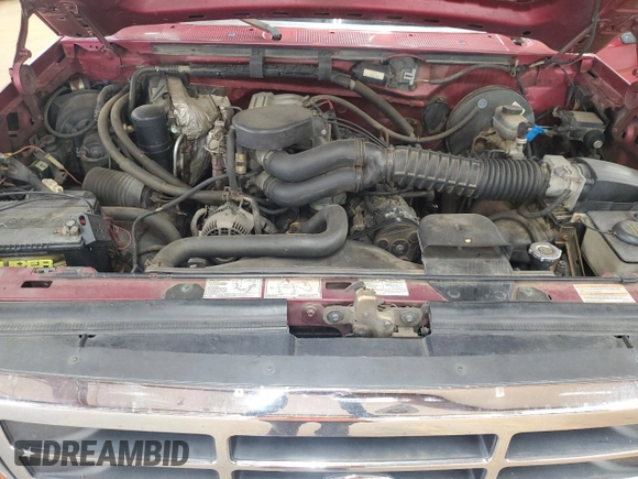 1995 Ford F-150 with VIN 1FTEF14NXSNA76234, listed as a Copart auction lot 52021645 with 168,695 mi miles and Salvage Title. Bid and sale history available at carsss.com. Image 13.