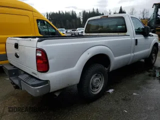 2014 Ford F-250 XL with VIN 1FTBF2A6XEEB42193, listed as a Copart auction lot 81949654 with 157,687 mi miles and Salvage title. Bid and sale history available at DreamBid. Image 3.