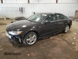 2012 Audi A6 3.0T Prestige with VIN WAUHGAFC4CN090053, listed as a Copart auction lot 78305274 with 218,230 mi miles and Salvage Title. Bid and sale history available at carsss.com. Image 1.