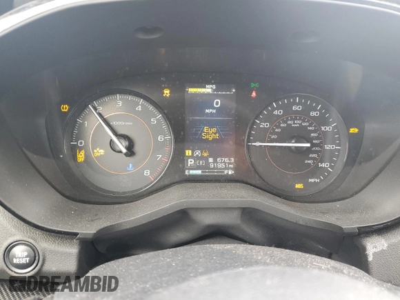 2023 Subaru Crosstrek z VIN JF2GTABC1P8263985, wystawiony jako Copart lot #45636505 z przebiegiem 91 951 mil mil oraz Szkoda całkowita • Salvage title. Historia ofert i sprzedaży dostępna na DreamBid. Obrazek 9.