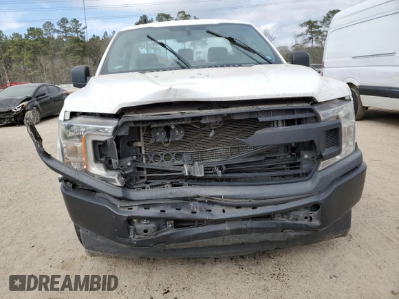 2020 Ford F-150 XL with VIN 1FTMF1CB2LKE07300, listed as a Copart auction lot 44387585 with 73,005 mi miles and Salvage Title. Bid and sale history available at carsss.com. Image 5.