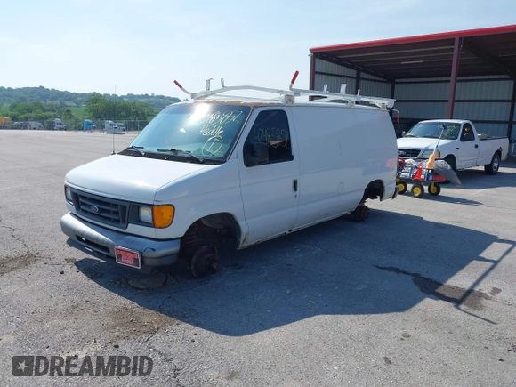 2006 Ford Econoline Cargo with VIN 1FTSE34L46DA67699, listed as a IAAI auction lot 42485852 with 221,852 mi miles and . Bid and sale history available at DreamBid. Image 2.