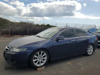 2008 Acura TSX with VIN JH4CL968X8C004832, listed as a Copart auction lot 44086045 with 155,197 mi miles and Salvage Title. Bid and sale history available at carsss.com. Image 1.