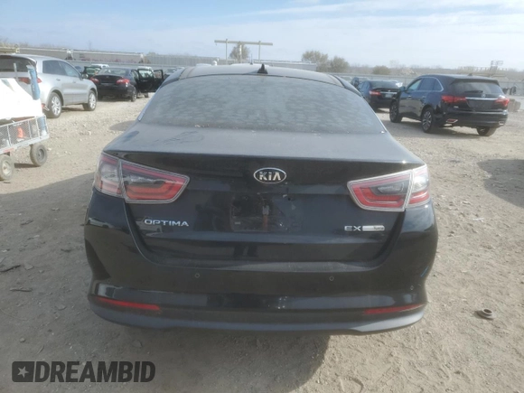 2015 Kia Optima Hybrid EX with VIN KNAGN4AD5F5084365, listed as a Copart auction lot 82427164 with Not Provided miles and Clean Title. Bid and sale history available at carsss.com. Image 6.