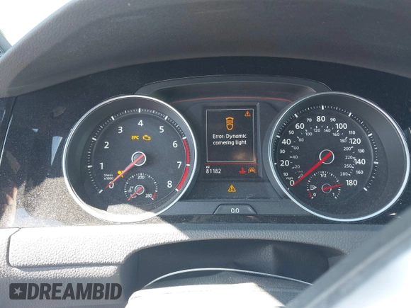 2019 Volkswagen GTI S с VIN 3VW5T7AU6KM015834, выставлен на аукционе IAAI как лот 41654449 с пробегом 81 182 миль миль и . История ставок и продаж доступна на DreamBid. Изображение 7.