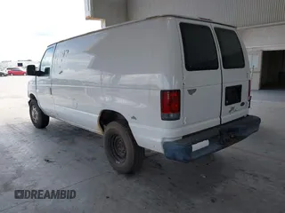2008 Ford Econoline Cargo Commercial z VIN 1FTNE24L98DB60406, wystawiony jako IAAI lot #42346595 z przebiegiem 263 736 mil mil oraz . Historia ofert i sprzedaży dostępna na DreamBid. Obrazek 3.