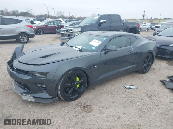 2016 Chevrolet Camaro 2SS with VIN 1G1FH1R71G0170640, listed as a IAAI auction lot 41590479 with 55,066 mi miles and . Bid and sale history available at DreamBid. Image 2.