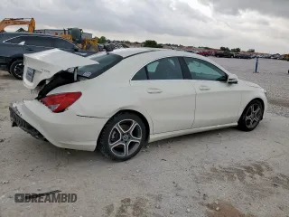 2018 Mercedes-Benz CLA 250 with VIN WDDSJ4GB1JN555893, listed as a Copart auction lot 54505525 with 81,945 mi miles and Salvage Title. Bid and sale history available at DreamBid. Image 3.
