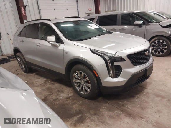 2021 Cadillac XT4 FWD Sport with VIN 1GYFZER40MF061378, listed as a IAAI auction lot 41744219 with 33,750 mi miles and . Bid and sale history available at DreamBid. Image 1.