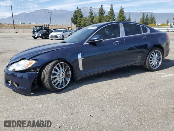 2011 Jaguar XF with VIN SAJWA0FB5BLS02576, listed as a Copart auction lot 50653905 with 0 mi miles and Salvage Title. Bid and sale history available at carsss.com. Image 1.