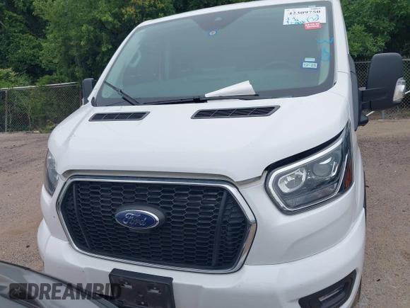 2023 Ford Transit Passenger XL with VIN 1FBAX2Y81PKA49071, listed as a IAAI auction lot 42309750 with 73,946 mi miles and . Bid and sale history available at DreamBid. Image 12.