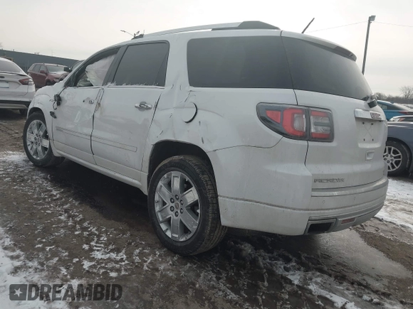 2016 GMC Acadia Denali with VIN 1GKKVTKD6GJ148299, listed as a IAAI auction lot 41545085 with 155,229 mi miles. Bid and sale history available at carsss.com. Image 3.