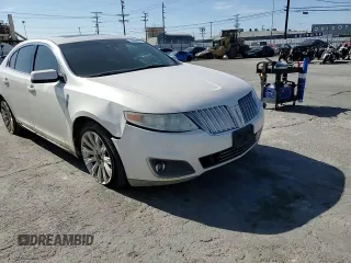 2009 Lincoln MKS with VIN 1LNHM94R79G620820, listed as a Copart auction lot 49594165 with 166,163 mi miles and Salvage Title. Bid and sale history available at DreamBid. Image 11.