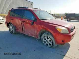 2007 Toyota RAV4 with VIN JTMZD33V376026281, listed as a Copart auction lot 54160095 with 203,286 mi miles and Salvage Title. Bid and sale history available at carsss.com. Image 4.
