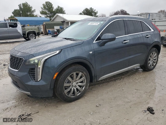 2020 Cadillac XT4 FWD Premium Luxury with VIN 1GYFZCR48LF043018, listed as a Copart auction lot 45097125 with 84,567 mi miles and Salvage Title. Bid and sale history available at carsss.com. Image 1.