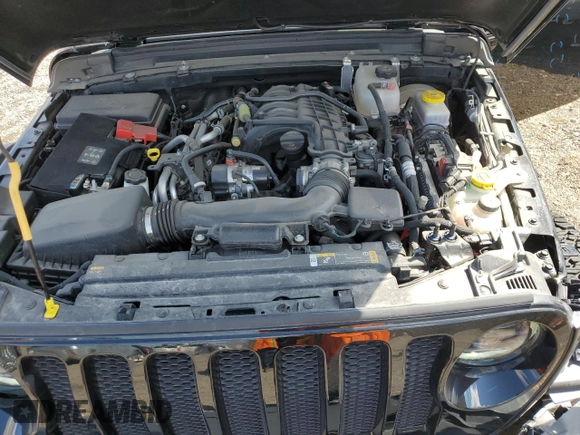 2023 Jeep Wrangler Willys with VIN 1C4HJXDG6PW663824, listed as a Copart auction lot 57761905 with 15,040 mi miles and Salvage title. Bid and sale history available at DreamBid. Image 11.