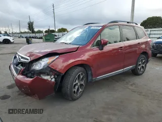 2016 Subaru Forester 2.0XT Touring with VIN JF2SJGXC0GH499961, listed as a Copart auction lot 43425205 with 75,610 mi miles and Clean Title. Bid and sale history available at carsss.com. Image 1.