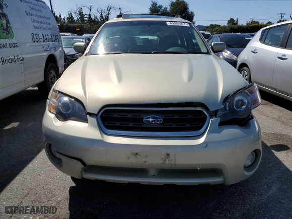 2005 Subaru Legacy Wagon (Natl) Outback Ltd with VIN 4S4BP62C257380287, listed as a Copart auction lot 49904815 with 130,558 mi miles and Salvage Title. Bid and sale history available at carsss.com. Image 5.