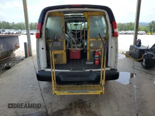 2017 Chevrolet Express Cargo с VIN 1GCWGAHF5H1242275, выставлен на аукционе Copart как лот 58962305 с пробегом 174 525 миль миль и Чистый • Clean title. История ставок и продаж доступна на DreamBid. Изображение 6.