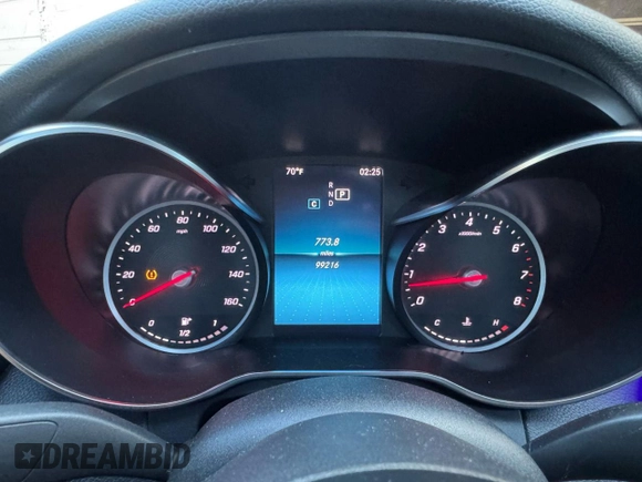 2019 Mercedes-Benz C 300 with VIN 55SWF8DB3KU287744, listed as a Copart auction lot 55195355 with 99,216 mi miles and Clean Title. Bid and sale history available at DreamBid. Image 8.